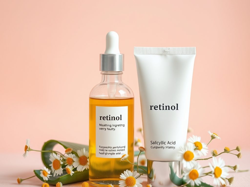 Retinol i kwas salicylowy: czy można łączyć i jak uniknąć podrażnień